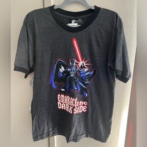 Men's Medium size Star Wars "Embrace the Dark Side" shirt. New with tags.